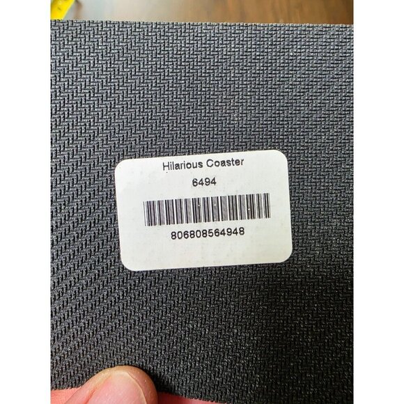 Set Of 6 Funny Coasters With Humorous Quotes - Picture 7 of 16